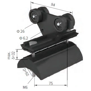 Пластиковая средняя тележка C32PP-70